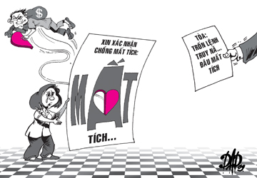 Tr&igrave;nh tự, thủ tục tuy&ecirc;n bố một người mất t&iacute;ch