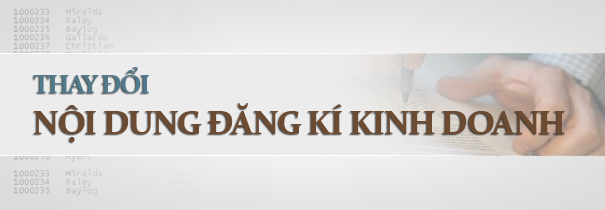 Thay đổi đăng k&yacute; kinh doanh khi th&ocirc;ng tin CMND của th&agrave;nh vi&ecirc;n thay đổi