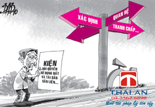 tranh chap dat dai